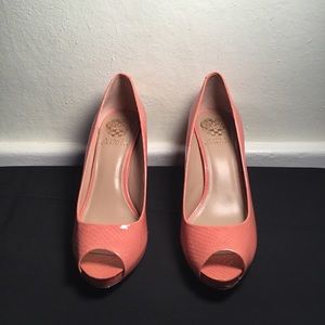 Vince Camuto Coral Snake Pattern Heel